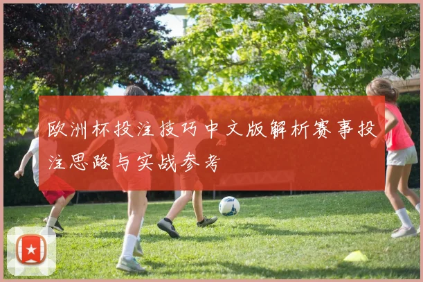 欧洲杯投注技巧中文版解析赛事投注思路与实战参考