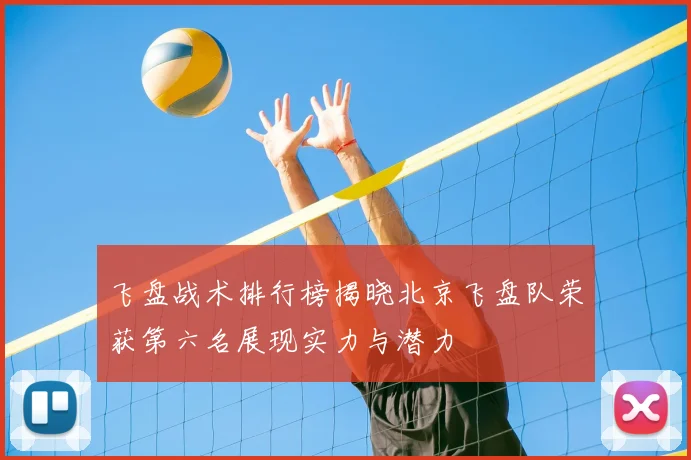 飞盘战术排行榜揭晓北京飞盘队荣获第六名展现实力与潜力